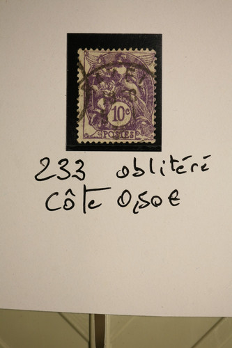 Timbre france 33 - france, n°