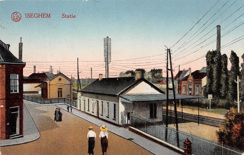 Carte postale izegem iseghem - carte,