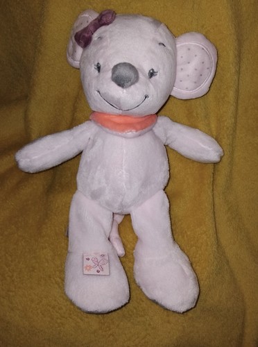 Peluche doudou souris nattou - peluche,
