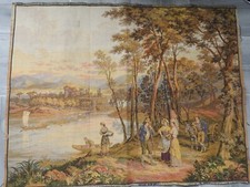 TAPISSERIE ANCIENNE  TABLEAU