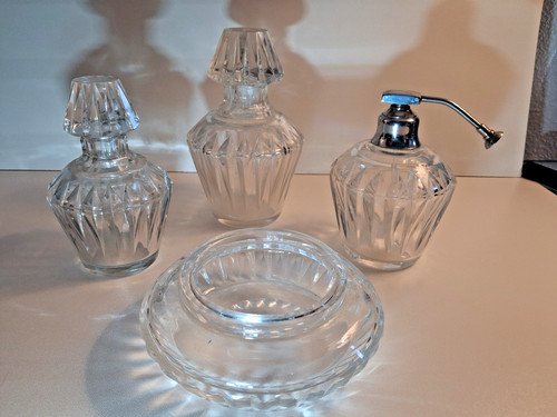 Ensemble toilette cristal - de,