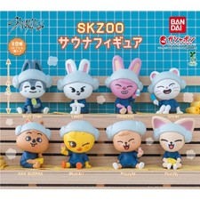 PSL STRAY KIDS GASHAPON SKZOO SAUNA FIGURE BANDAI OFFICIAL