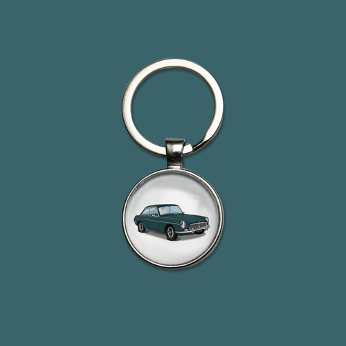 Porte clefs mgb bleu - porte-clefs, gt