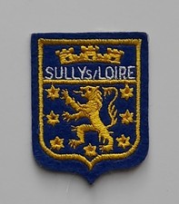 Ecusson brodé de Sully-sur-Loire (45)