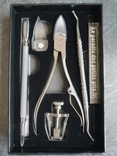 kit ongles incarnés .coffret voyage manucure, pédicure 5 pièces