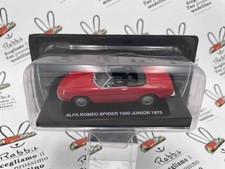 DIE CAST 1/43 " ALFA ROMEO SPIDER 1300 JUNIOR 1970 " SPIDER & CABRIO