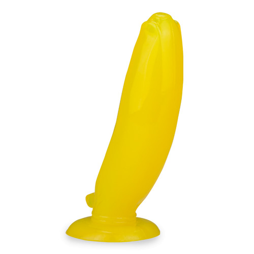 Plug anal ventouse banane - banane, gros