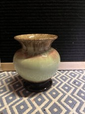 Vase Vintage West Germany Keramik Vase Drip Glazed / Luster 560