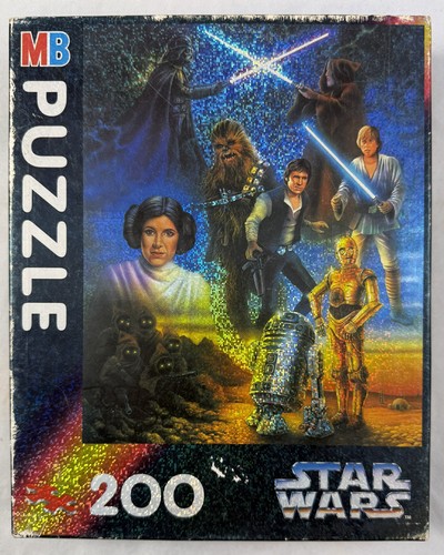 Puzzle star wars 1994 - star, mb