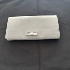 Longchamp Roseau Continental Wallet Grey