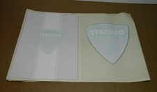 Ducati Corse Shield Logo Window Stickers Decals NEW GENUINE 988624990 Lot of 2