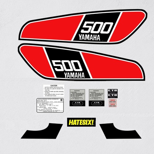Sticker decal yamaha - decal, xt