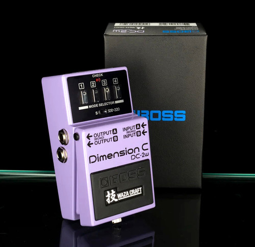 Pédale effets boss 2w - pédale, dc-2w