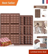 Moules Chocolat en Silicone 100% Alimentaire - Idéal pour Créer Pralines Maison