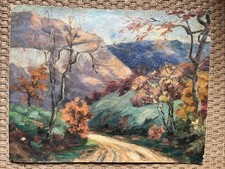 « Paysage » Huile sur