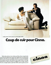 Advertising 0624 1986 Cinna Sofa Leather Furniture