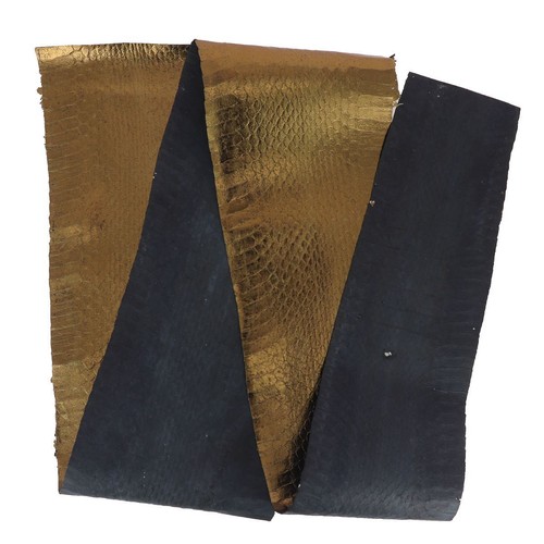 Peau cuir serpent - peau, de