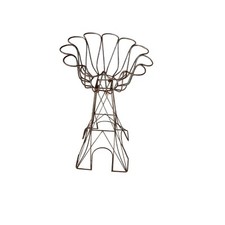 Vintage 1950's -French- MCM-Jardiniere Metal Planter Stand