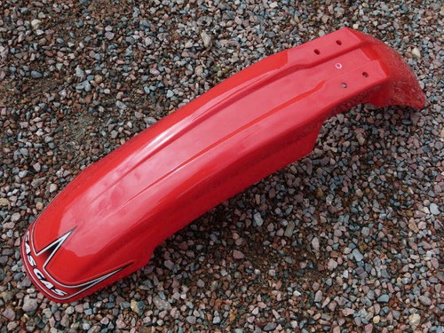 Garde boue avant rouge gas - garde,