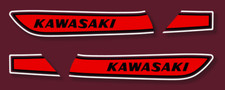 KAWASAKI 400 S3A - Kit déco Sticker decals Red -  S3 1975 - Rouge