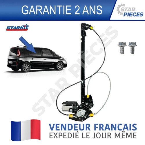 Leve vitre arriere droit avec - droit,