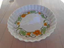 MOULE A TARTE PORCELAINE VINTAGE