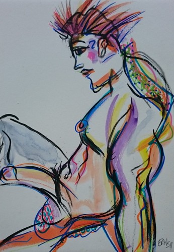 Nude male masculin - nu,