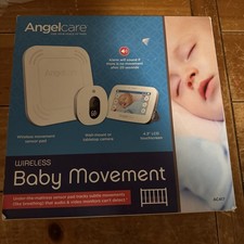 Angel Care Baby Touchscreen Monitor Camera System Wireless Movement Sensor Pad