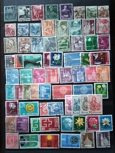 Timbres suisse petite - timbres,