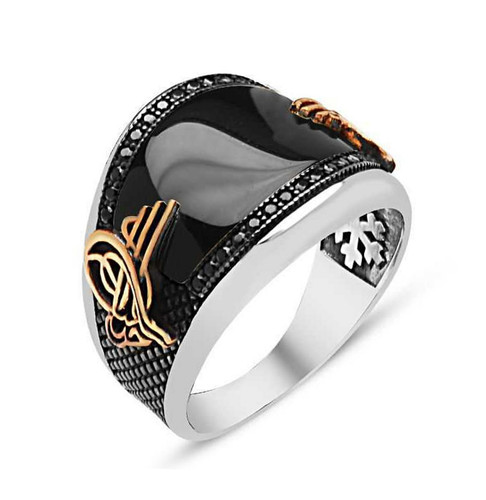 Bague chevalière pour homme - chevalière,
