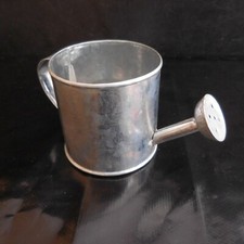Miniature watering can zinc metal object decoration interior garden design N4063