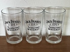 Lot de 3 verres à whisky long drink JACK DANIEL'S / Bar Bistrot Pub / NEUFS