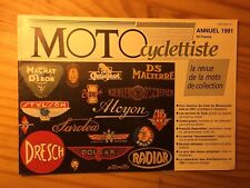 revue moto Le Motocyclettiste annuel 1991