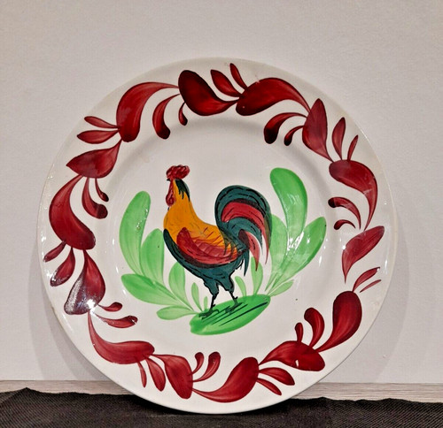 Belle assiette décor coq - belle,