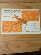 CATALOGUE MECCANO ANCIEN