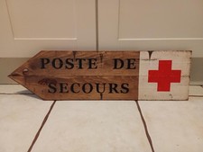 Panneau WW2 médical - Poste