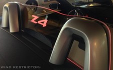 Neuf BMW Z4 2009+ E89 Pare-Brise Accessoires Vent Déflecteur Gravé Logo