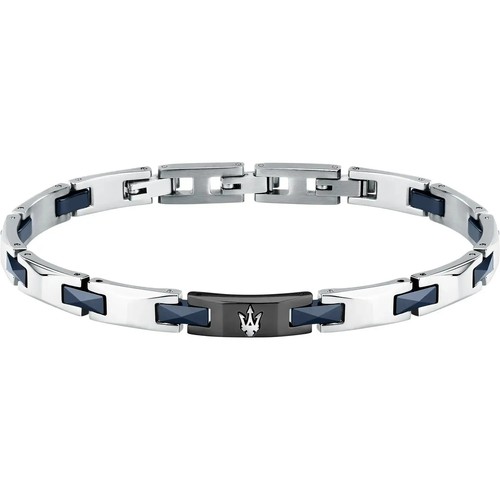 Bracelet silver black - bracelet,