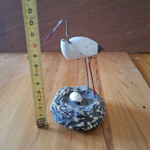 Figurine oiseau métal