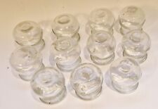 11 Early Suction Cups Glass Bleeding Surgery Bulbs Early 19th Century