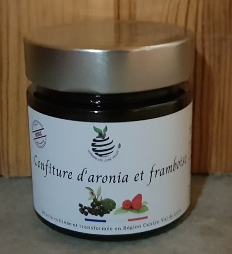 Confiture aronia framboise - d'aronia/framboise,