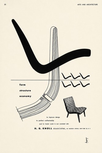 Vintage knoll poster - vintage, h.g.