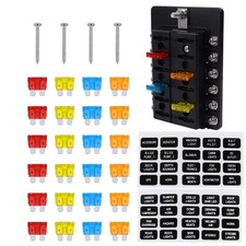 Boîte à fusibles automatique de voiture professionnelle de 12 manières