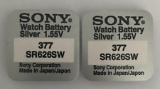 Lot de 2 piles  Sony 377 /
