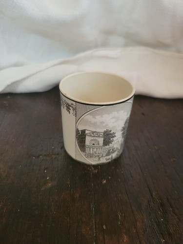 Ancienne tasse faïence fine - ancienne,