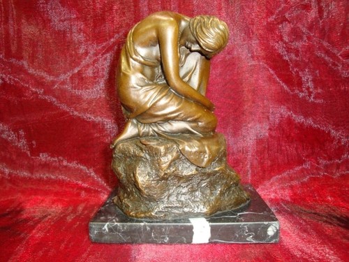 Statue sculpture demoiselle - sculpture,