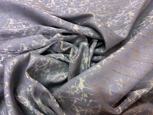 Tissu satin jacquard double - tissu,
