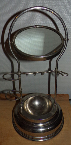 Ancien miroir barbier - ancien, de