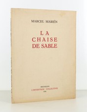 MARIEN (Marcel) - La chaise de sable - 1940 - Edition Originale