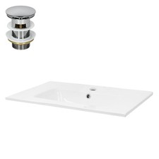 Lavabo encastré en céramique